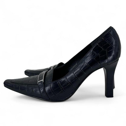 Black W Shoe Size 9 ALEXANDRA BARTLETT Heels