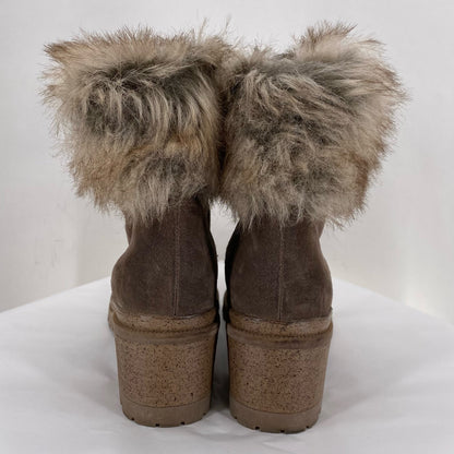 BROWN W Shoe Size 9 WILD DIVA Boots