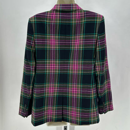 Size 6 J CREW Plaid Blazer