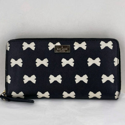 BLACK/WHITE KATE SPADE Wallet