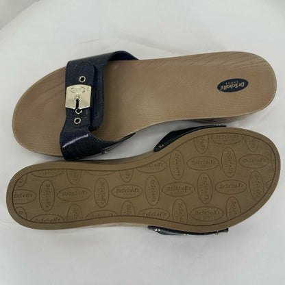 Navy W Shoe Size 8 DR. SCHOLL'S Sandals