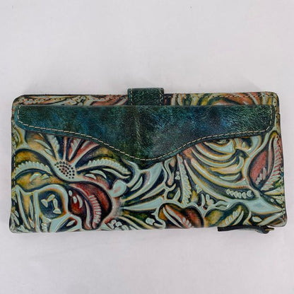 Green PATRICIA NASH Leather Wallet