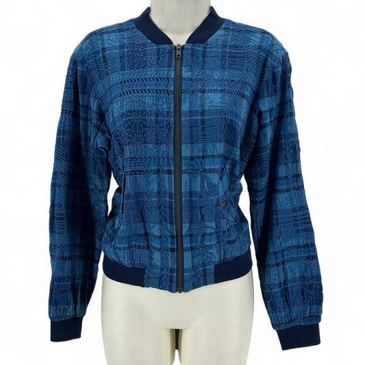 Size S JOHNNY WAS Plaid Jacket