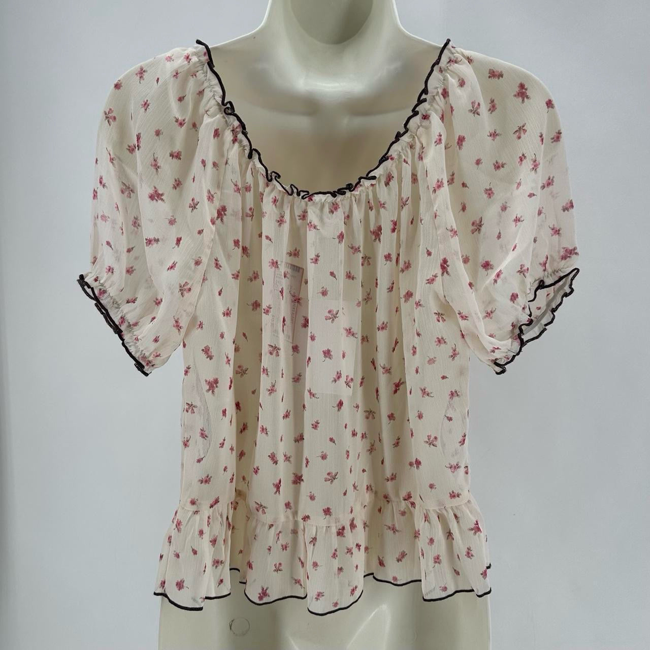 Size L LOLA GRACE FLOWERS Shirt