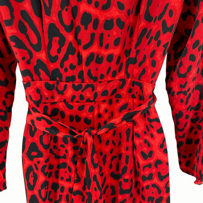 Size M KAIMILAN Animal Print Dress