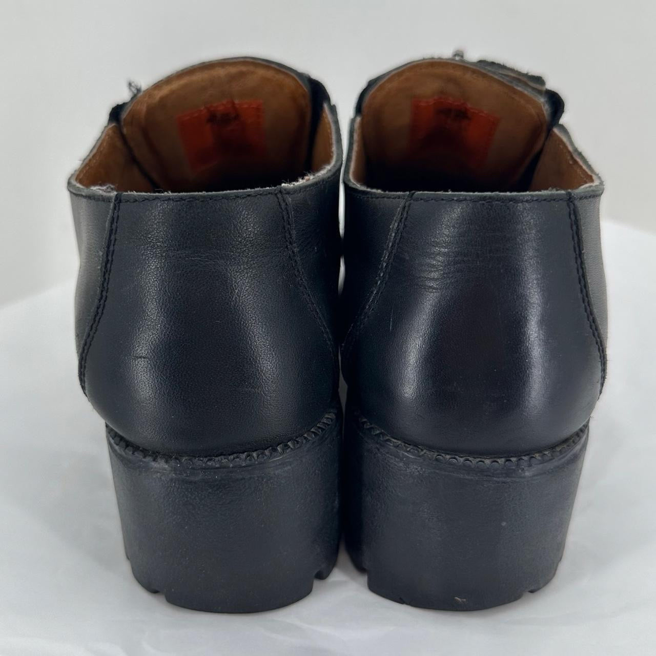 Black W Shoe Size 8 HARLEY DAVIDSON shooties/booties