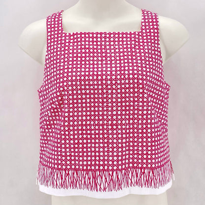 Size 10 TRINA TURK CIRCLES Shirt