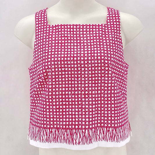 Size 10 TRINA TURK CIRCLES Shirt