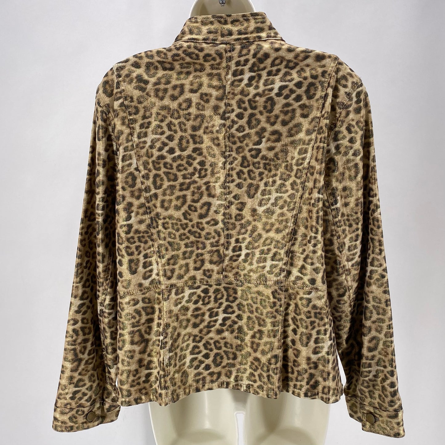 Size 2 CHICO'S LEOPARD Jacket