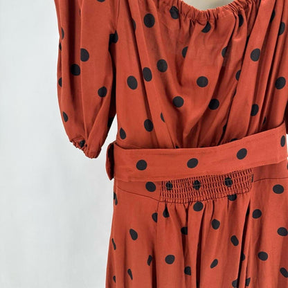 Size 8 MAEVE Polka Dot Dress