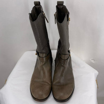 DARK TAUPE W Shoe Size 9 TORY BURCH Boots