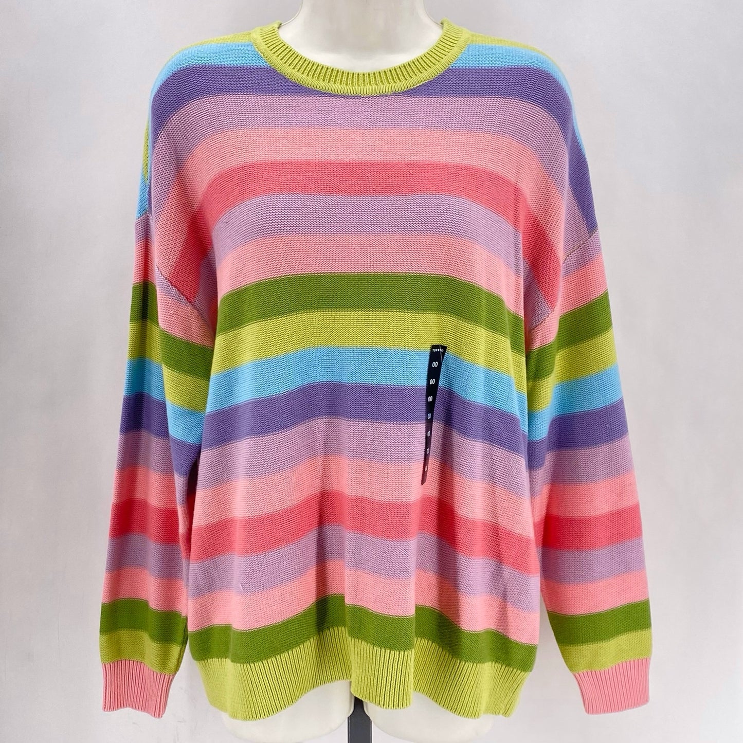 Size 00 TORRID Stripe Sweater