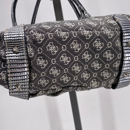 Gray GUESS Shoulder Bag