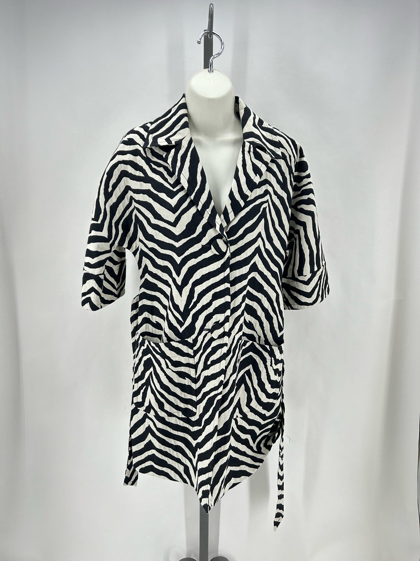 Size 0 TRINA TURK ZEBRA Jacket