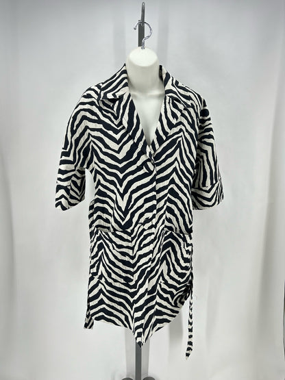 Size 0 TRINA TURK ZEBRA Jacket