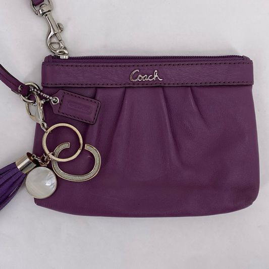 Buy COACH▪︎PURPLE WRISTLET