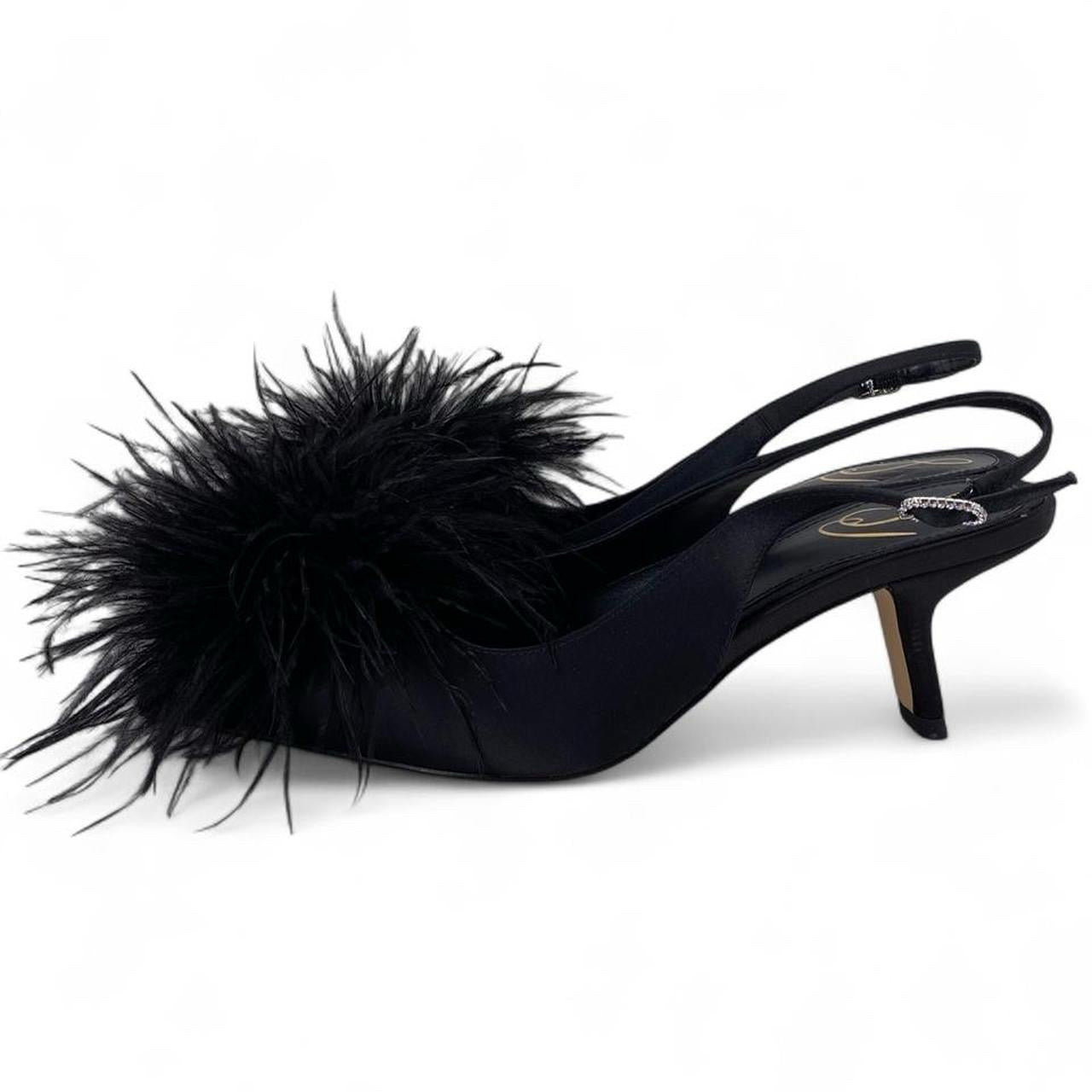 Black W Shoe Size 7 SAM EDDELMAN Heels
