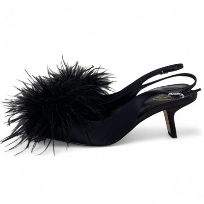 Black W Shoe Size 7 SAM EDDELMAN Heels