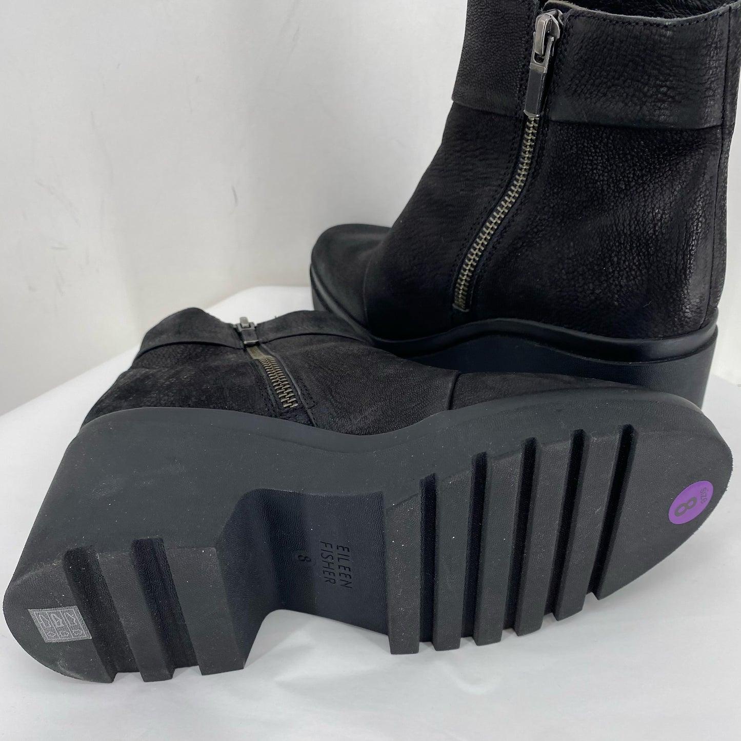 Black W Shoe Size 8 EILEEN FISHER Boots