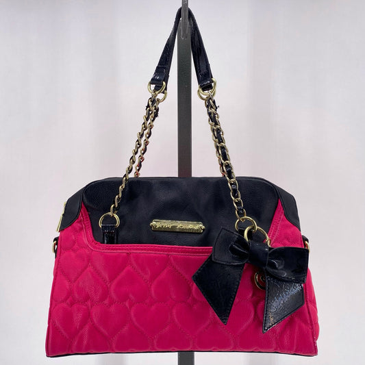 Pink BETSEY JOHNSON Shoulder Bag