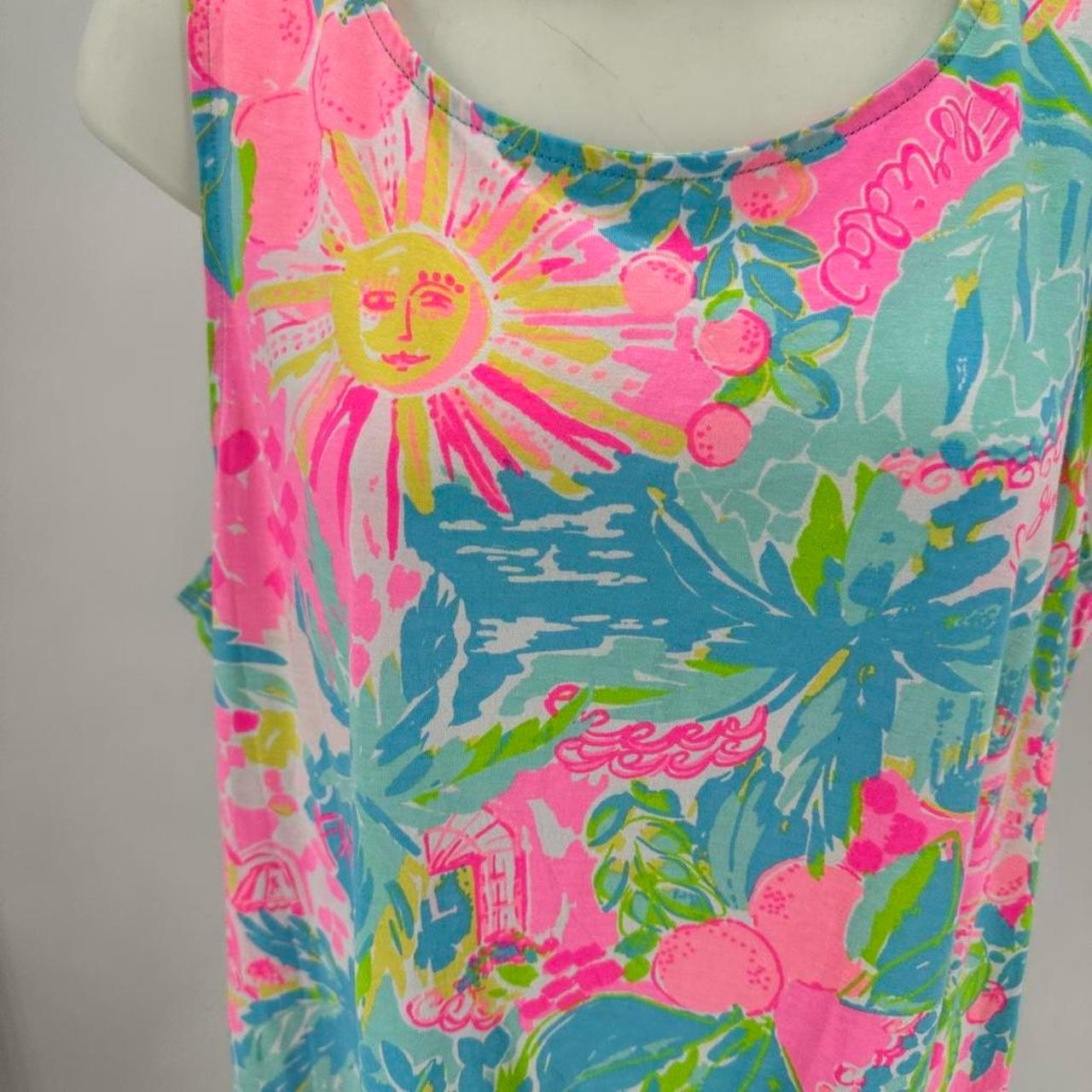 Size XL LILLY PULITZER Floral Dress