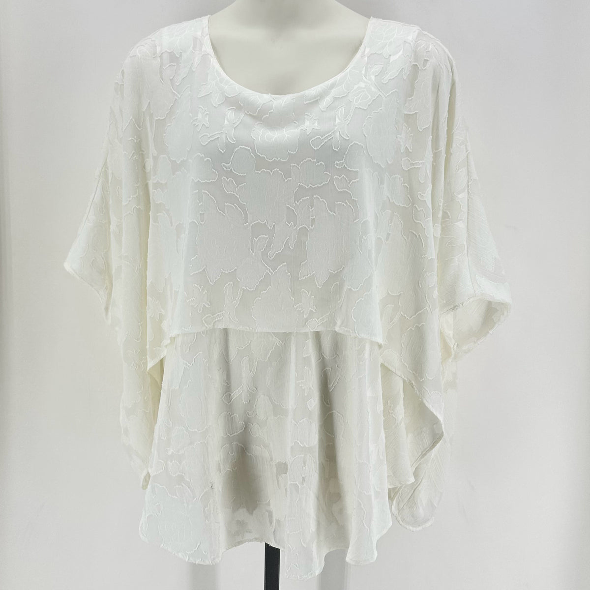 Size 2X DG2 Floral Tunic