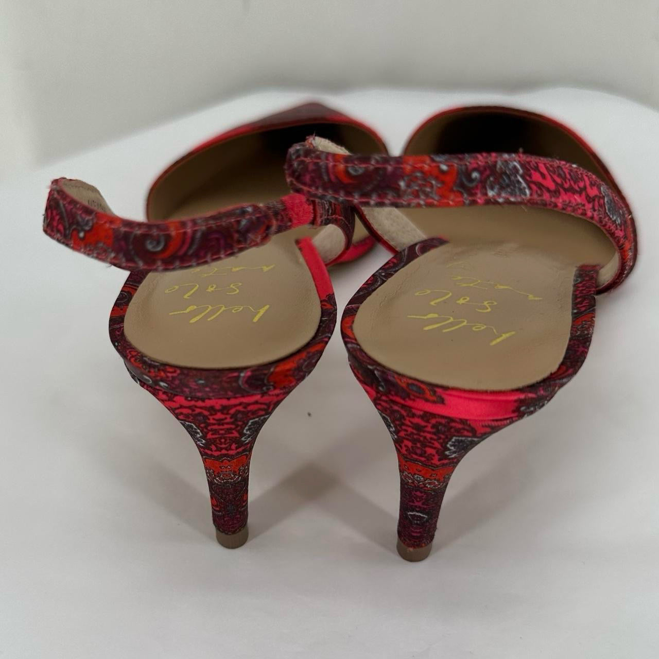 Pink W Shoe Size 7.5 BANANA REPUBLIC Sling Back-Closed toe