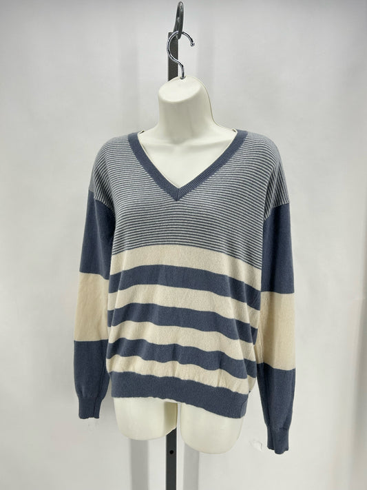 Size S 360 CASHMERE Cashmere Stripe Sweater