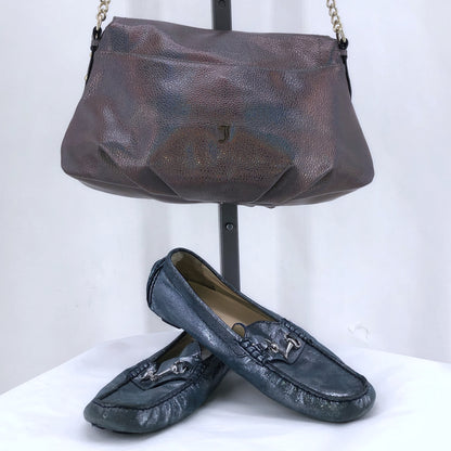 Blue W Shoe Size 8 COLE HAAN Loafer