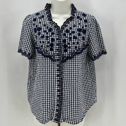 Size S J CREW Checkered Shirt