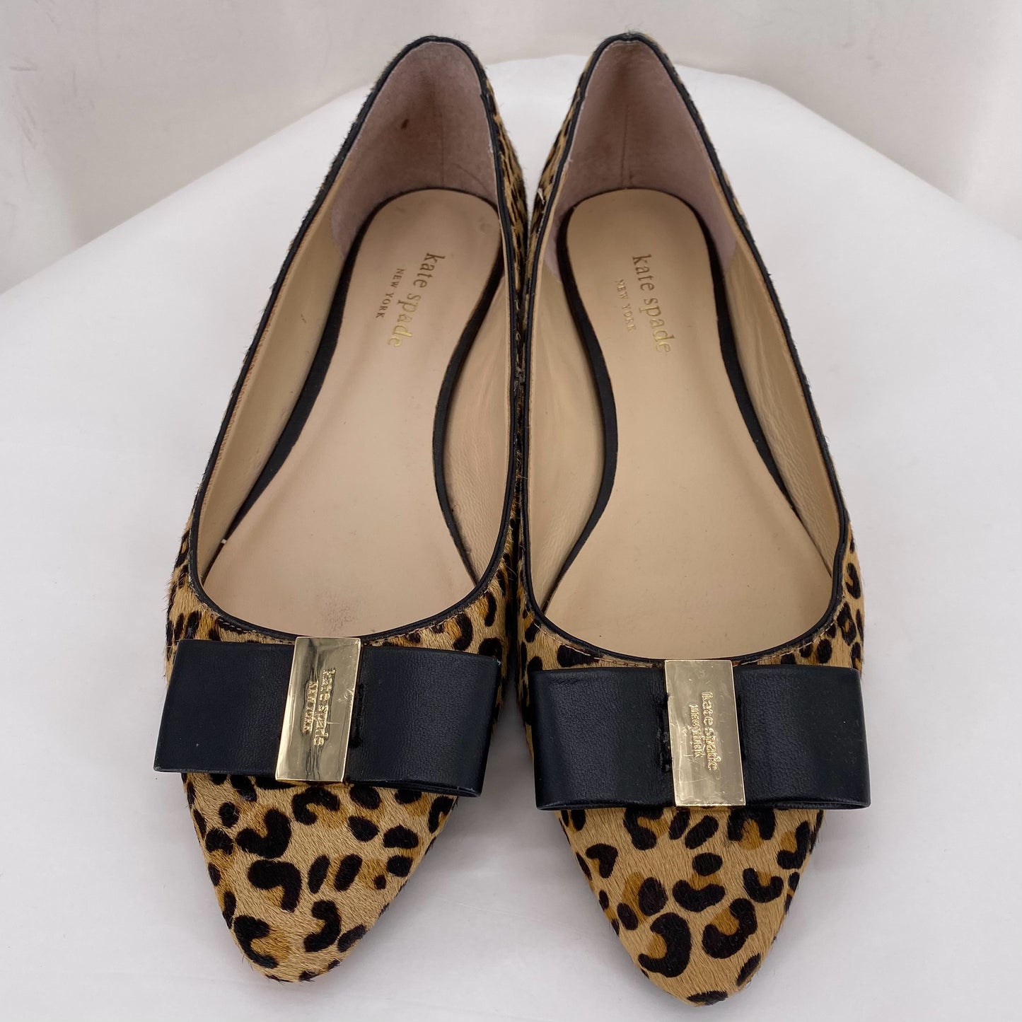 BLACK/TAN W Shoe Size 8.5 KATE SPADE Flats