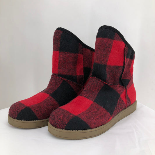 BLACK/RED W Shoe Size 9 INDIGO RD Boots