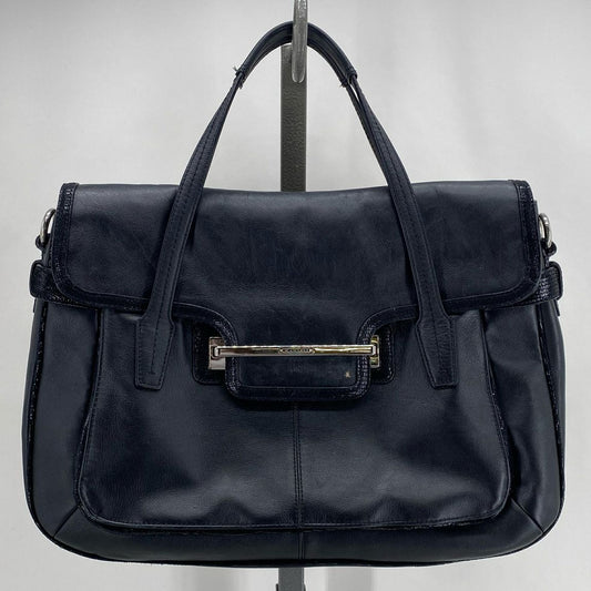 Black COACH messenger