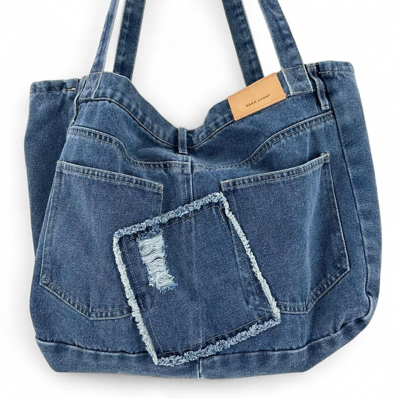 Blue DEAR JOHN Tote