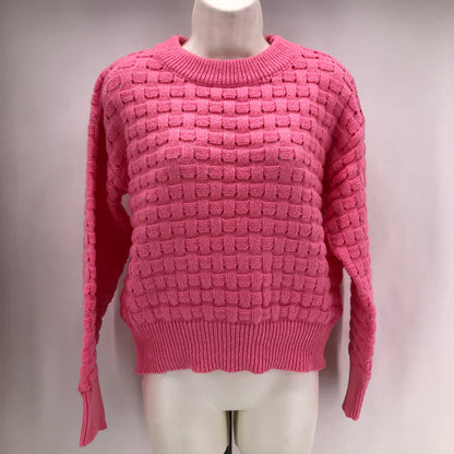 Size M NO TAG BASKET WEAVE Sweater