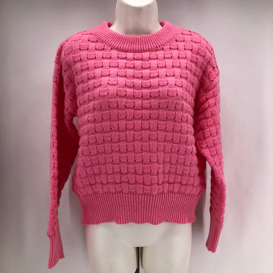 Size M NO TAG BASKET WEAVE Sweater