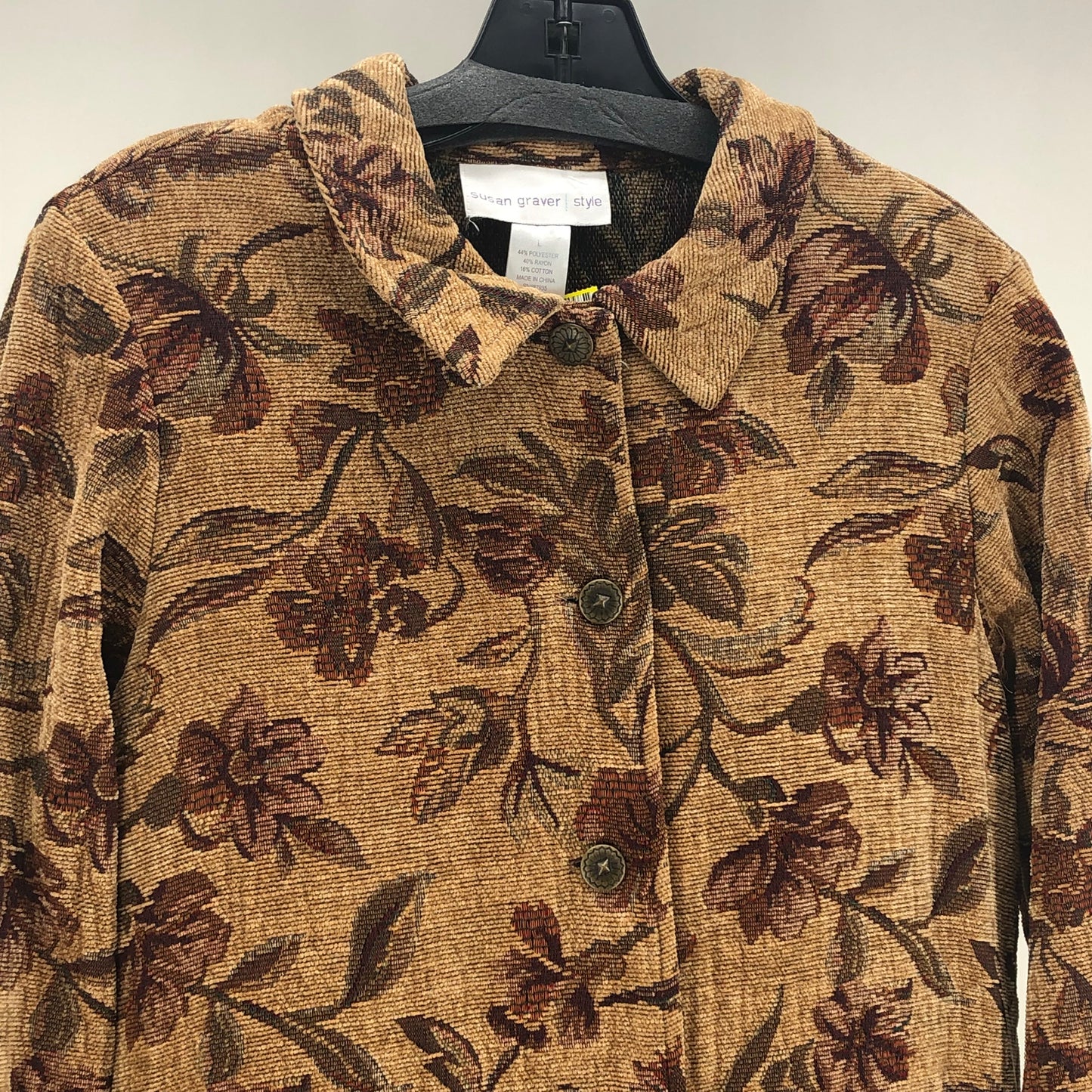 Size L SUSAN GRAVER Tapestry Jacket