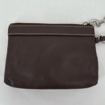 CHOCOLATE COACH Wristlet