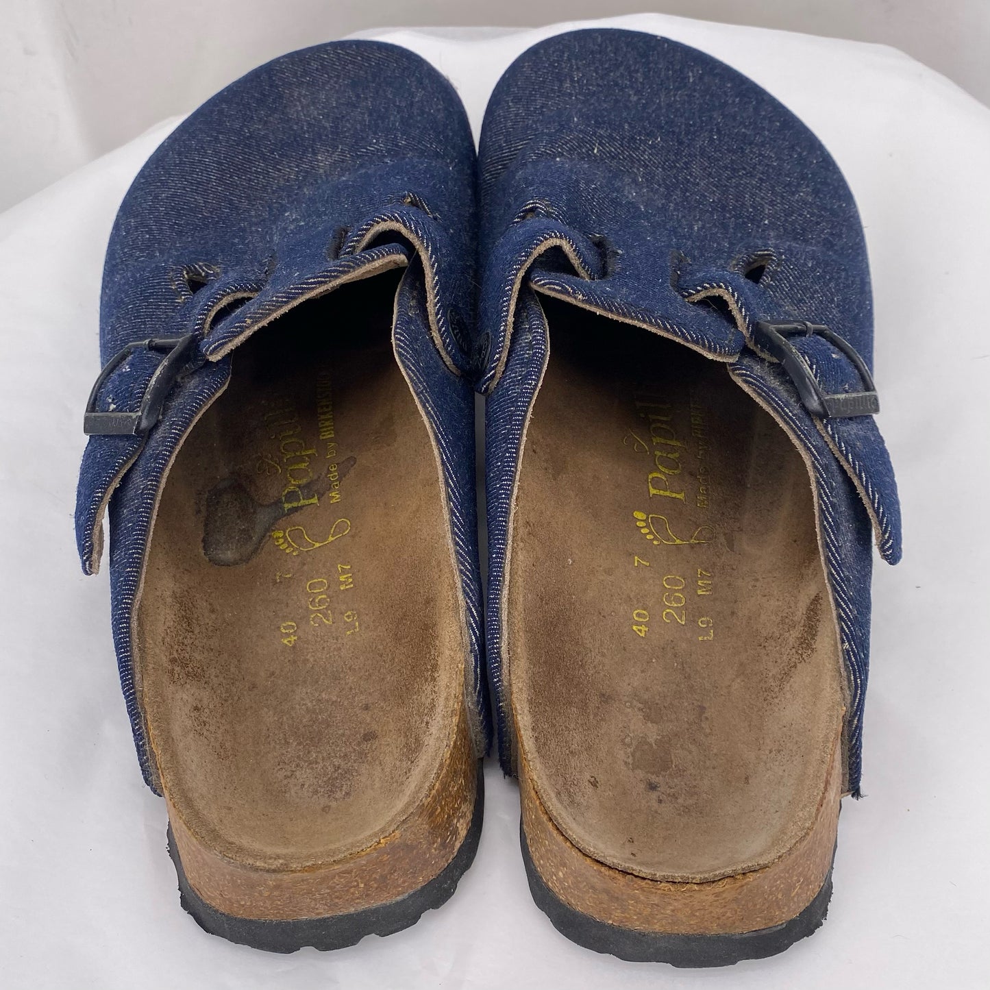 Navy W Shoe Size 40 BIRKENSTOCK Mules
