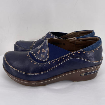 Navy W Shoe Size 39 L'ARTISTE Clog