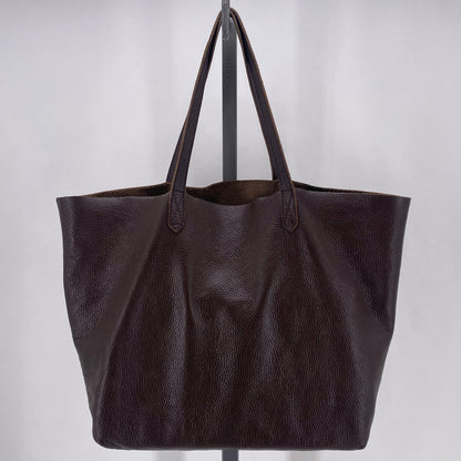 DARK BROWN CUYANA Shoulder Bag
