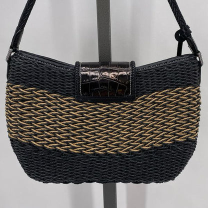 BLACK/TAN BRIGHTON Shoulder Bag