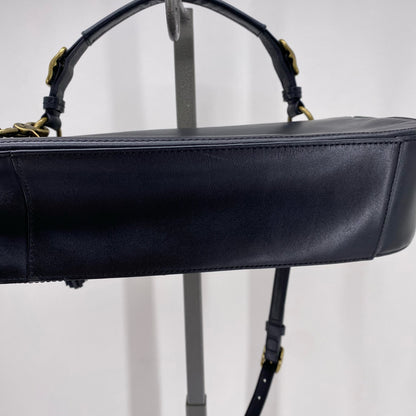 Black COACH Leather Cross-body