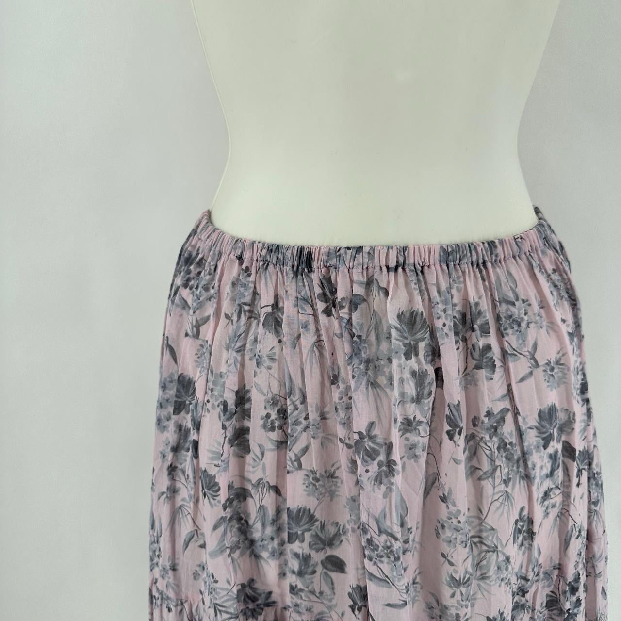 Size 1 MAJE Floral Skirt