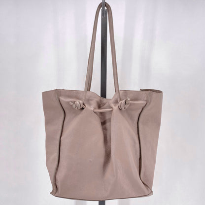 Taupe VINCE CAMUTO Leather Shoulder Bag