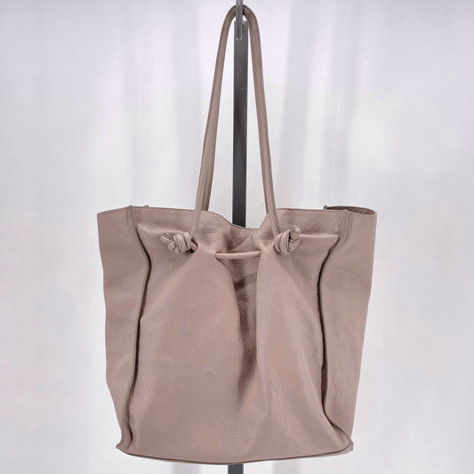 Taupe VINCE CAMUTO Leather Shoulder Bag