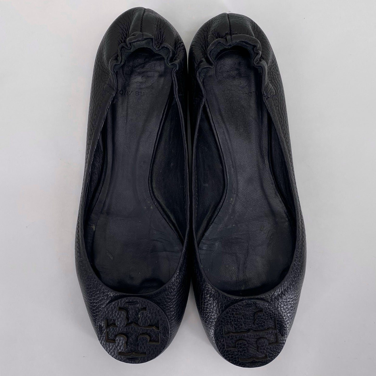 Black W Shoe Size 9.5 TORY BURCH Flats