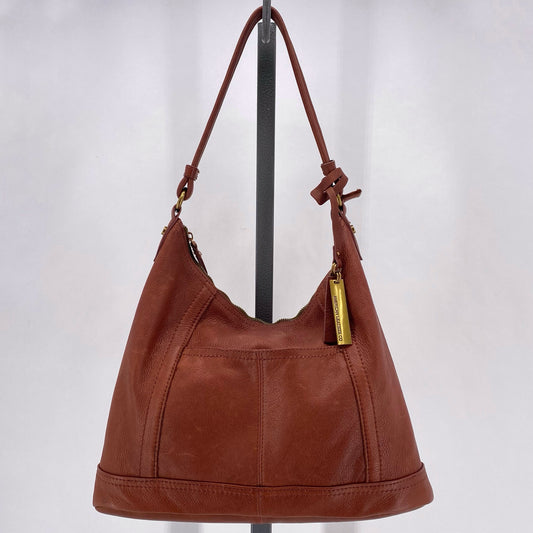 BROWN AMERICAN LEATHER COMPANY Leather Shoulder Bag