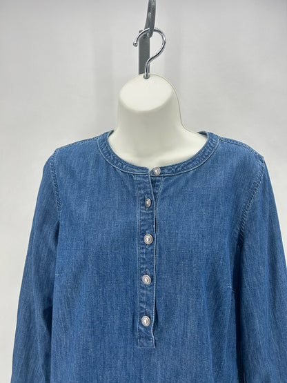 Size M TALBOTS Denim Shirt