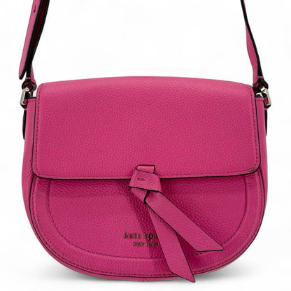 Pink KATE SPADE Leather Pebbeled Leather Cross-body